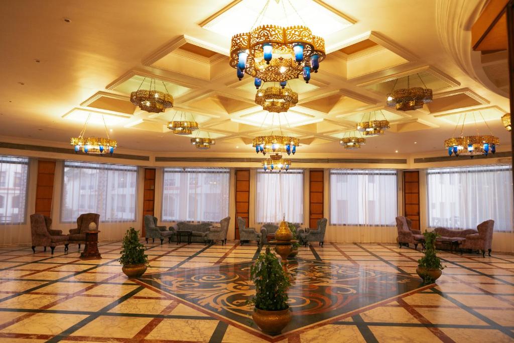 Posezení v ubytování El Khan Sharm Hotel