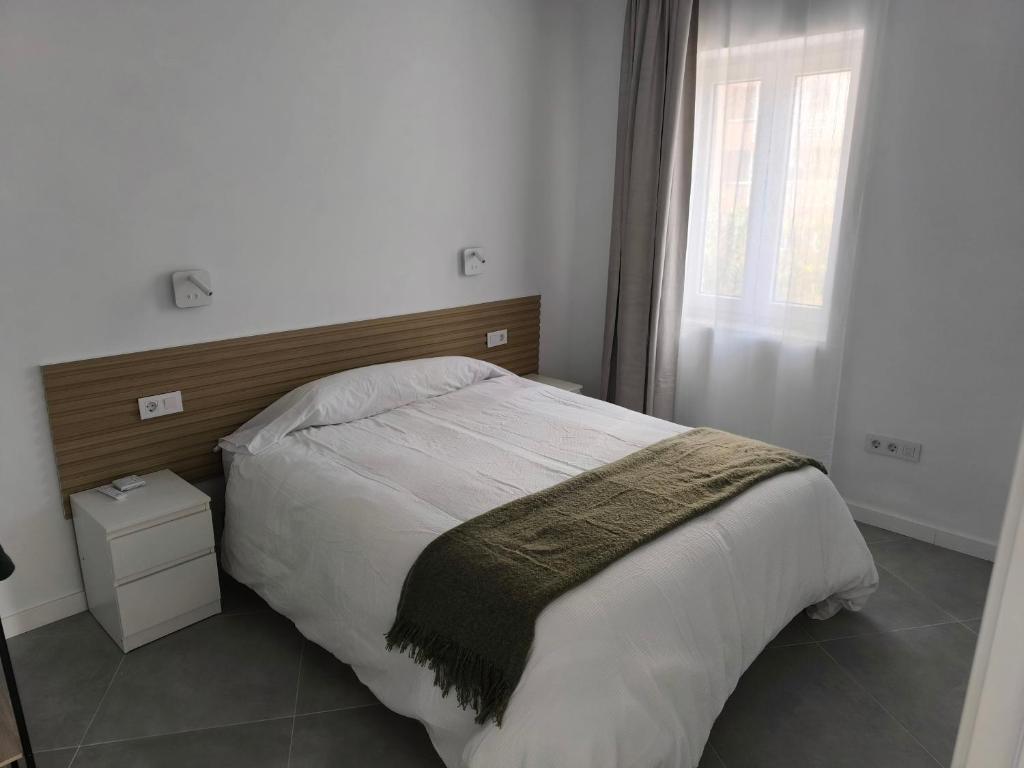 En eller flere senge i et værelse på Centro Muralla del Mar Cartagena