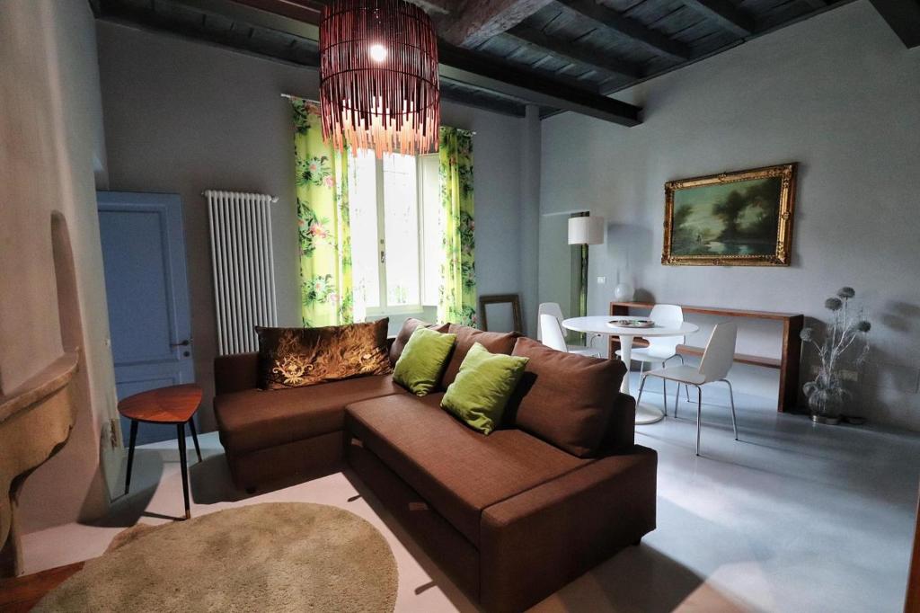 Posezení v ubytování B&B Villa Natta