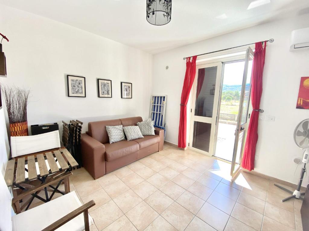 Posezení v ubytování Isca Calabretta Apartments M2