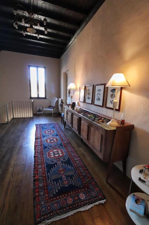 Posezení v ubytování B&B Villa Natta