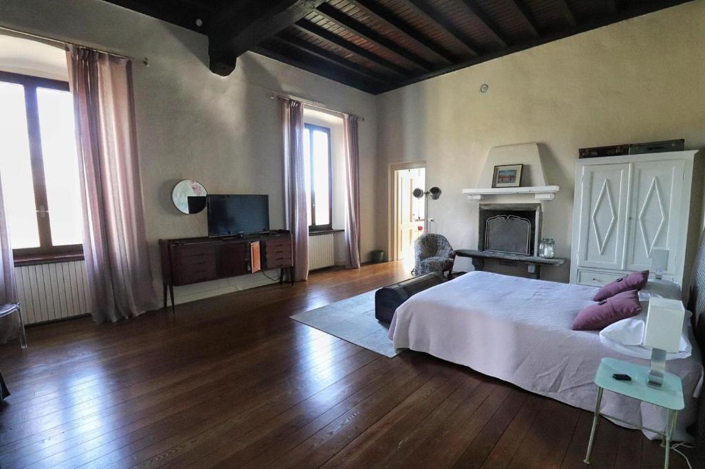 TV a/nebo společenská místnost v ubytování B&B Villa Natta