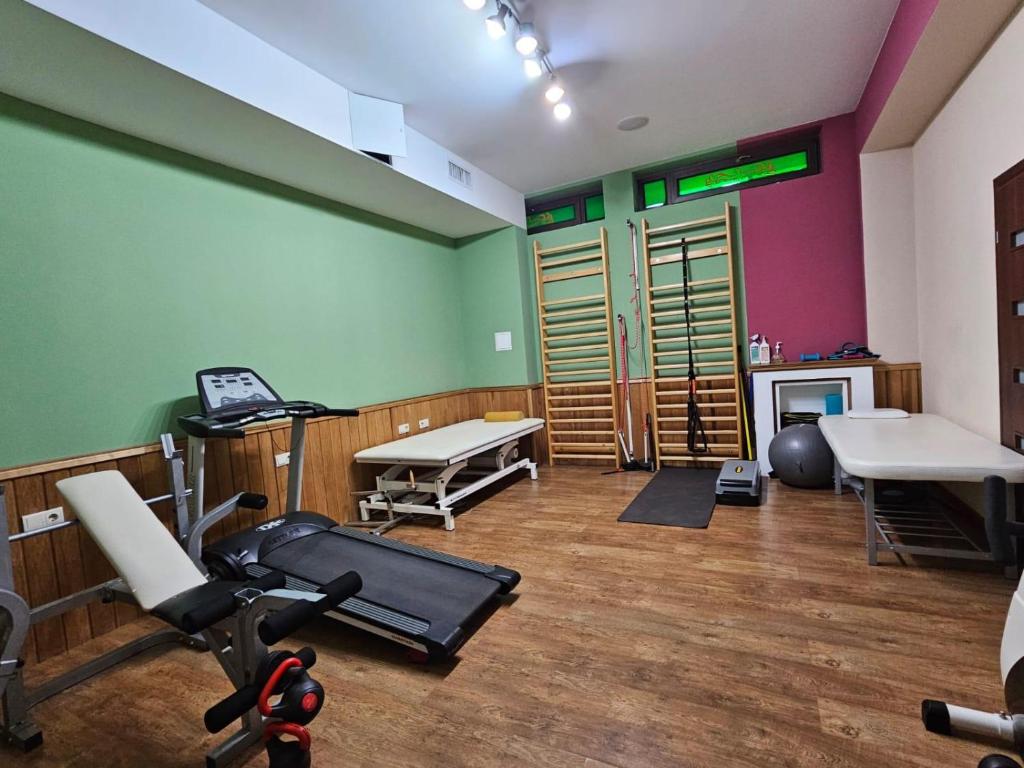 Fitness centrum a/nebo fitness zařízení v ubytování The Elite - Oradea's Legendary Hotel
