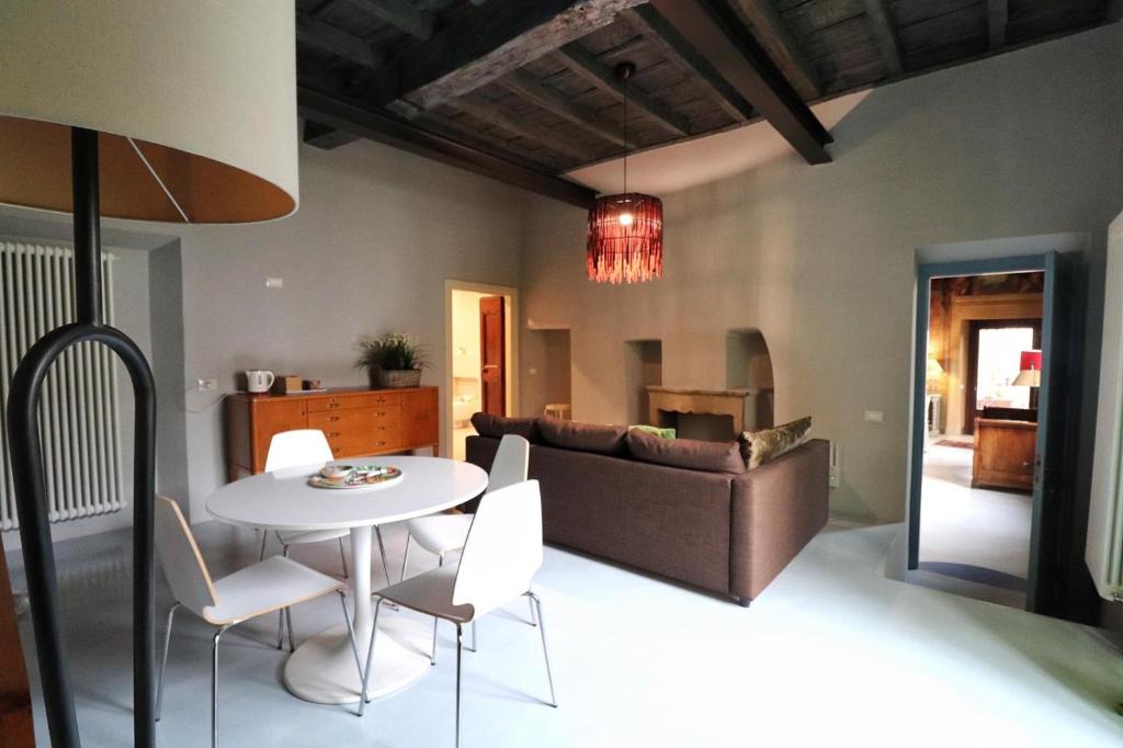 Posezení v ubytování B&B Villa Natta