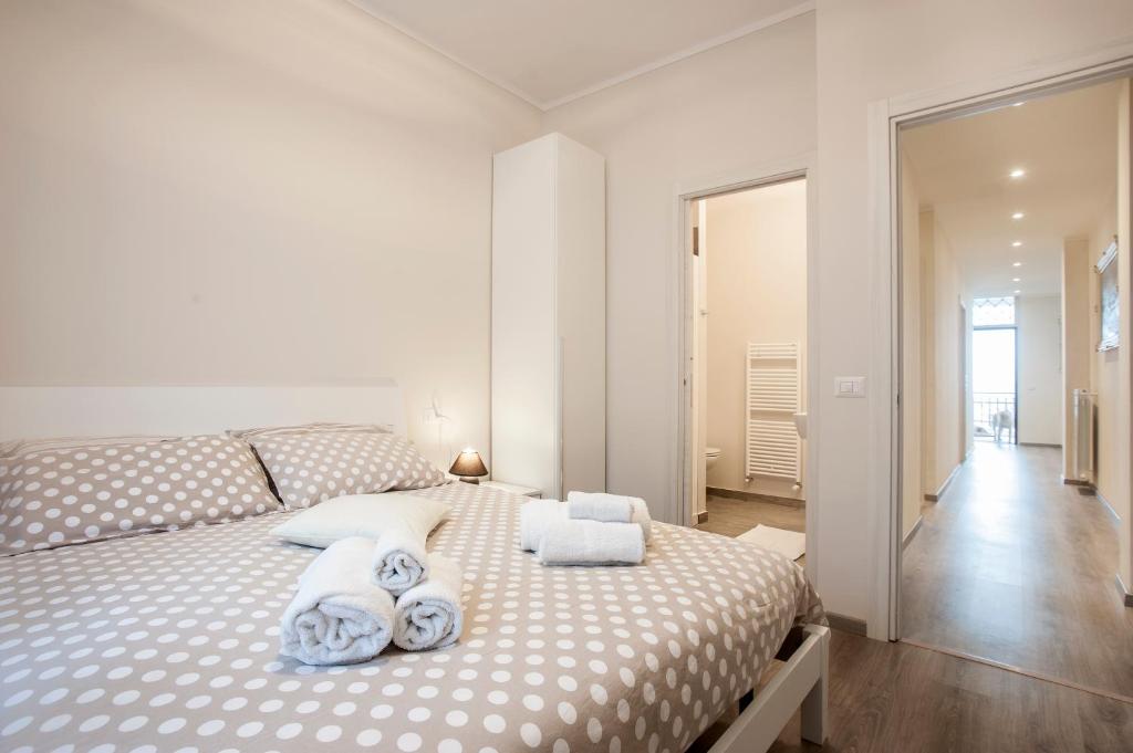 Postel nebo postele na pokoji v ubytování B&B Panorama Iseo