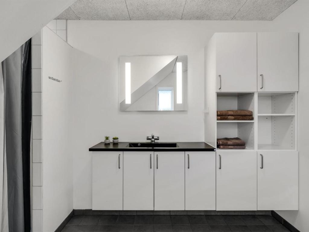 A kitchen or kitchenette at Apartment Kamp - 1km to the inlet by Interhome