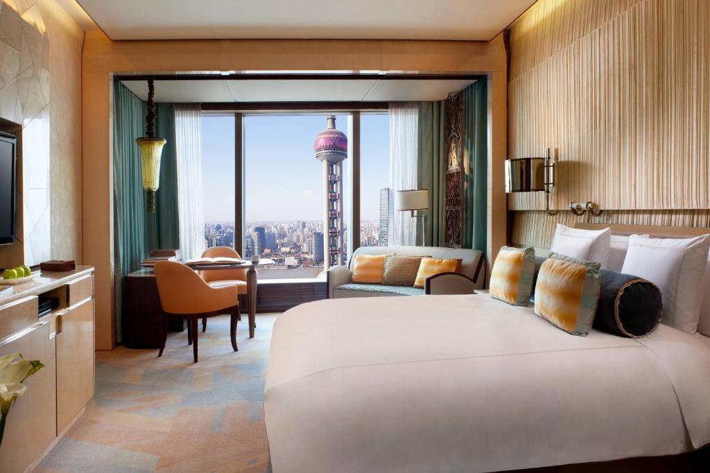 The Ritz-Carlton Shanghai, Pudong - Pearl Tower Camera Con Vista