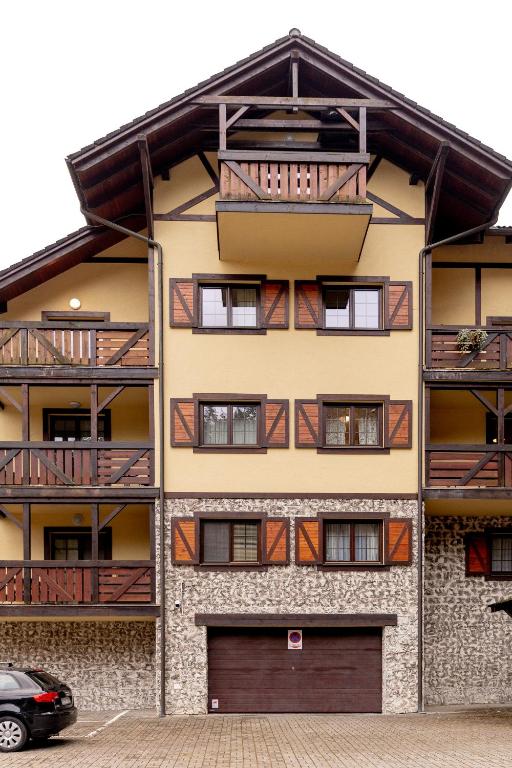 Budova, kde se apartmán nachází