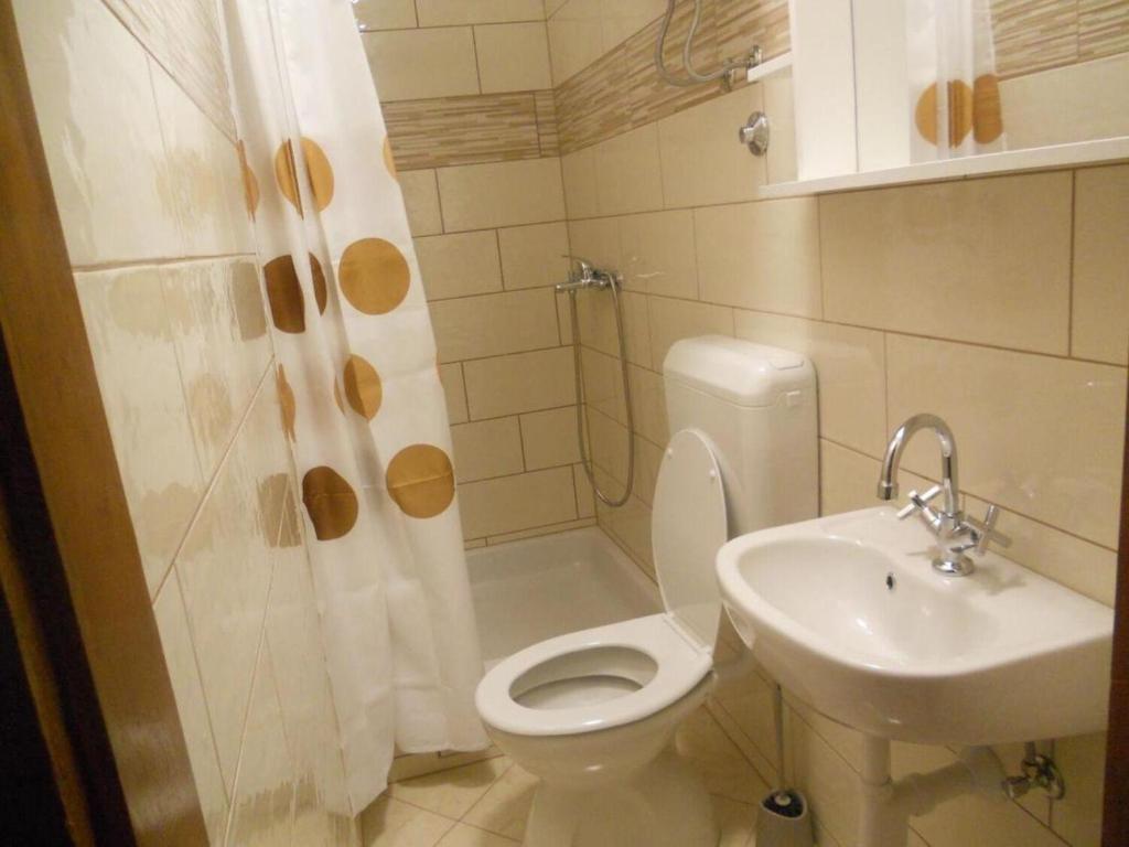 Koupelna v ubytování Apartments Ivo