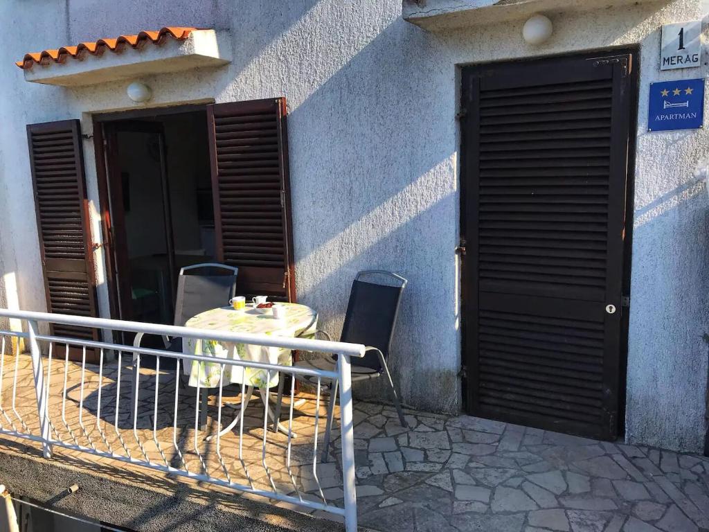Balkón nebo terasa v ubytování Apartment Luki