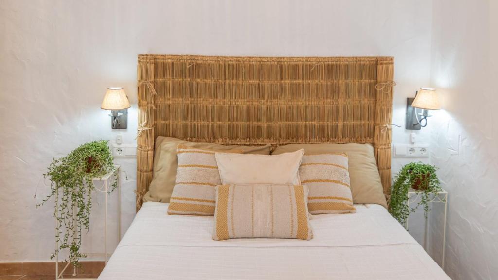 Posteľ alebo postele v izbe v ubytovaní Casa La Pradera Antequera by Ruralidays