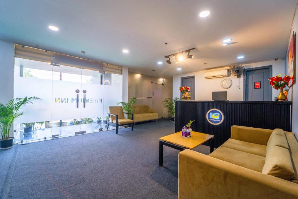 Posezení v ubytování Treebo Premium Inn