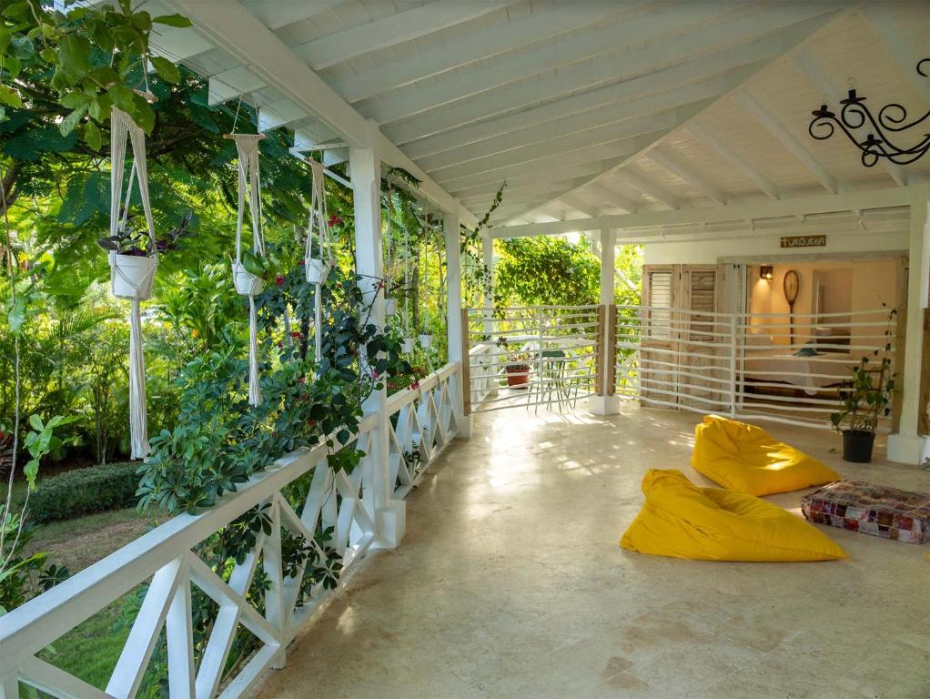 Un jardín fuera de JandalaVillage