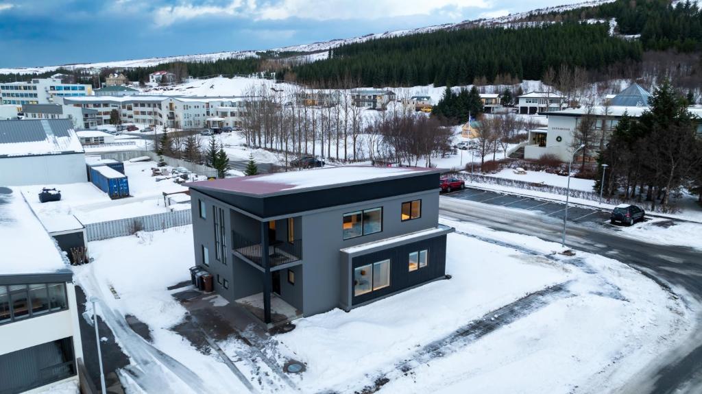 Nespecifikovaný výhled na hory nebo výhled na hory při pohledu z apartmánu