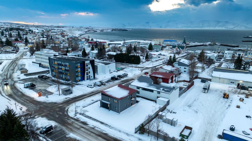 Storigardur Premium Apartments v zimě