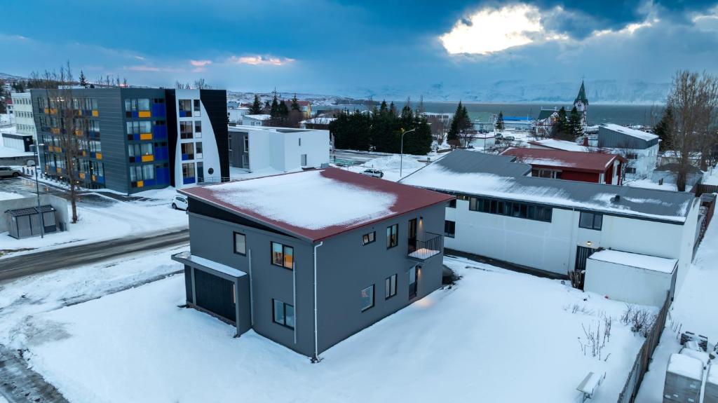 Storigardur Premium Apartments v zimě