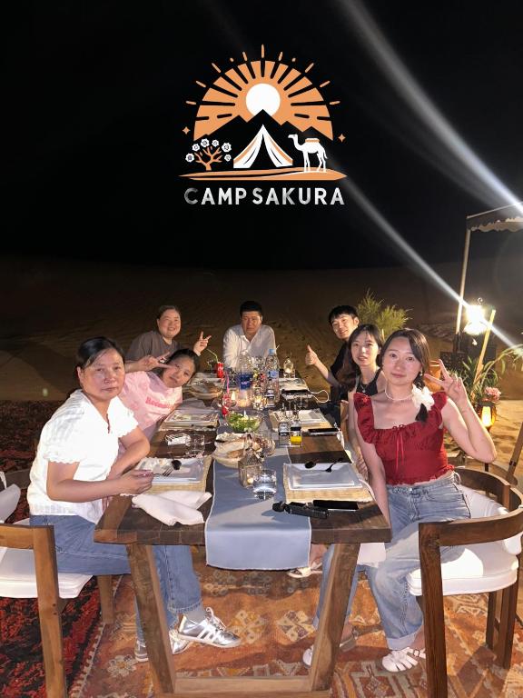 Hosté ubytování Camp Sakura Desert Dream
