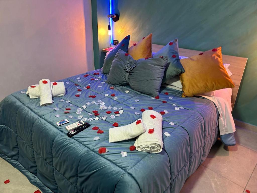 Postel nebo postele na pokoji v ubytování house napoli toledo