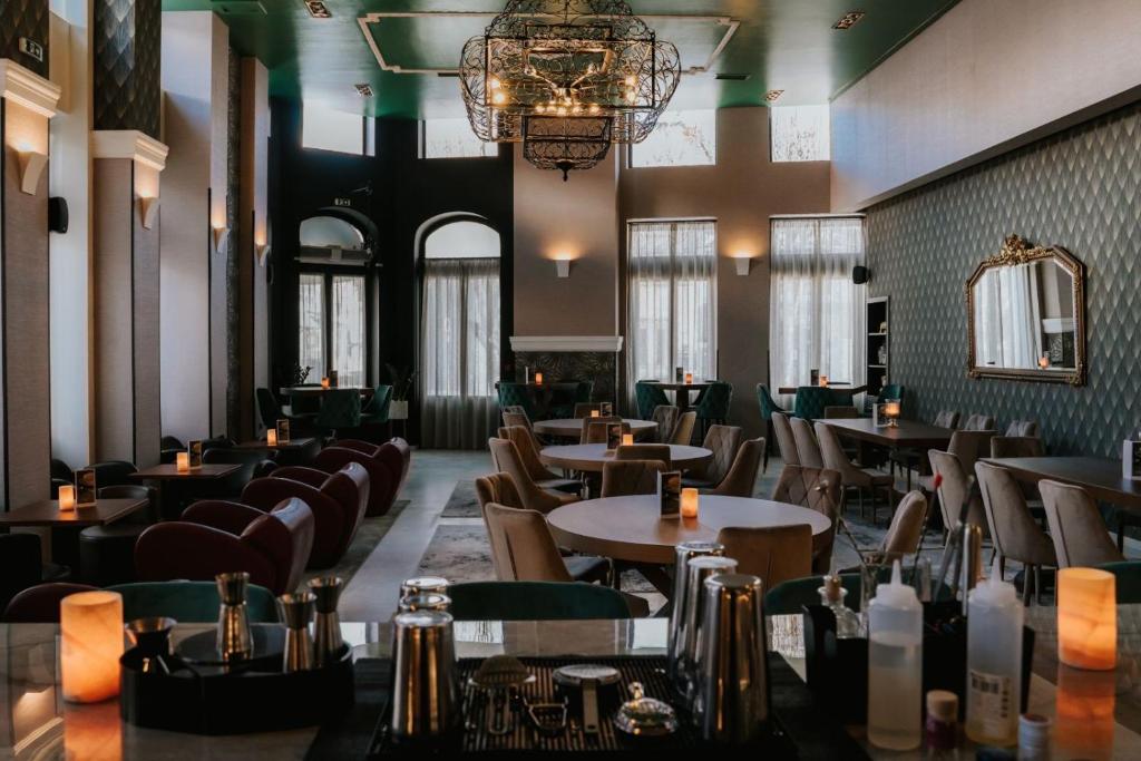 Posezení v ubytování Arni Hotel Domotel