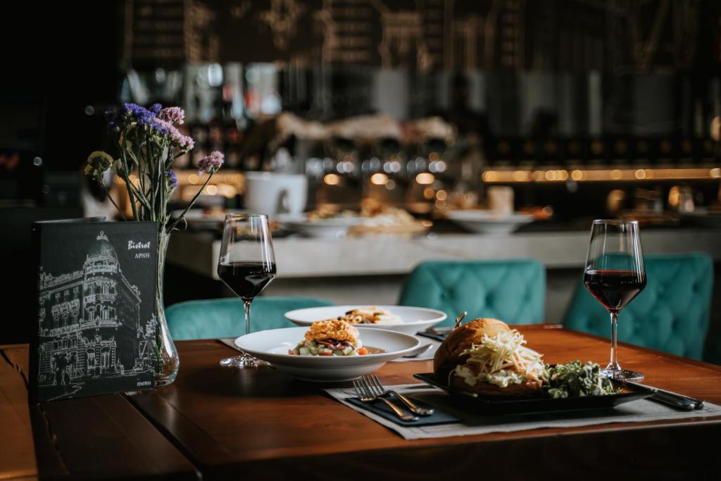 Nápoje v ubytování Arni Hotel Domotel