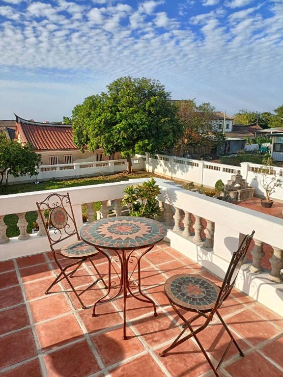 Balcone o terrazza di 八八金歐王金城洋樓古厝民宿