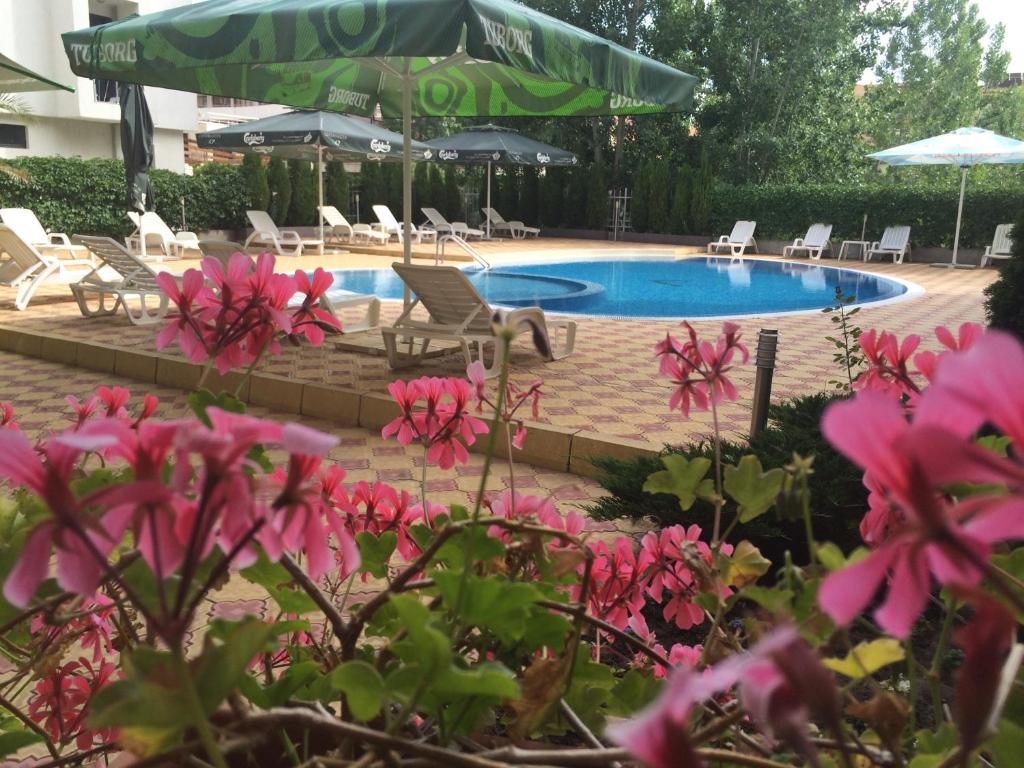 The swimming pool at or close to Beatris Family House