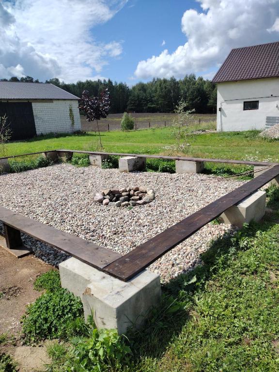 Vonkajšia záhrada v ubytovaní Siedlisko Jelonki