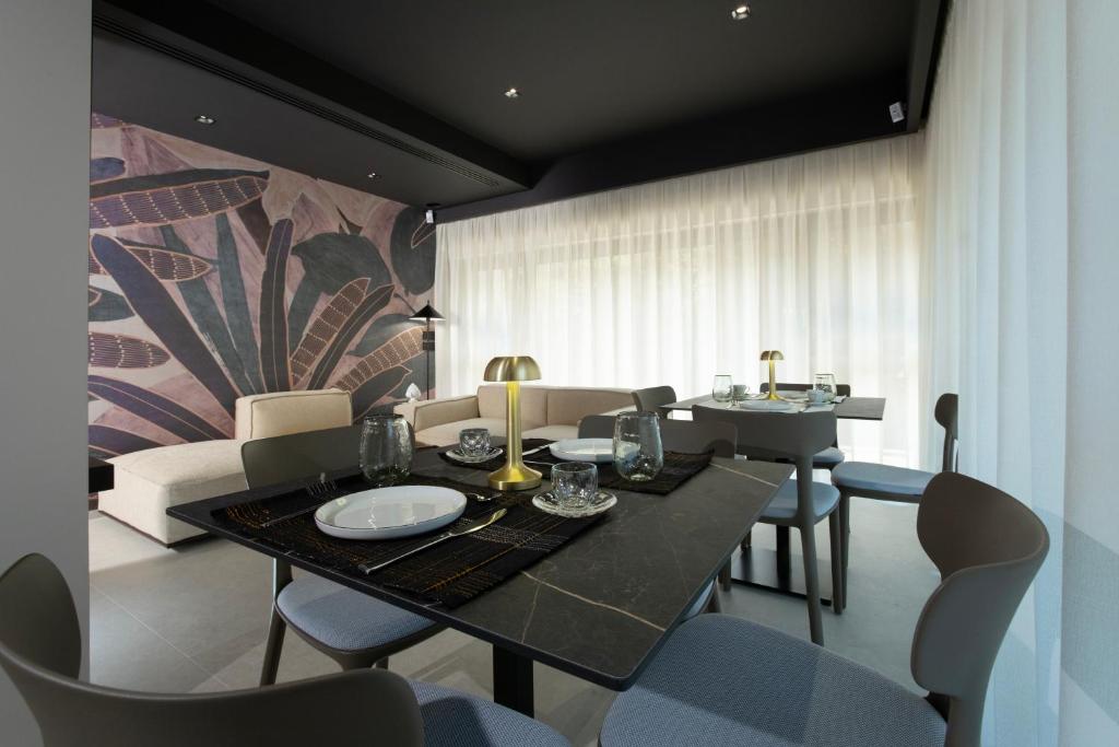 Posezení v ubytování Villa Della Lupa Luxury Rooms