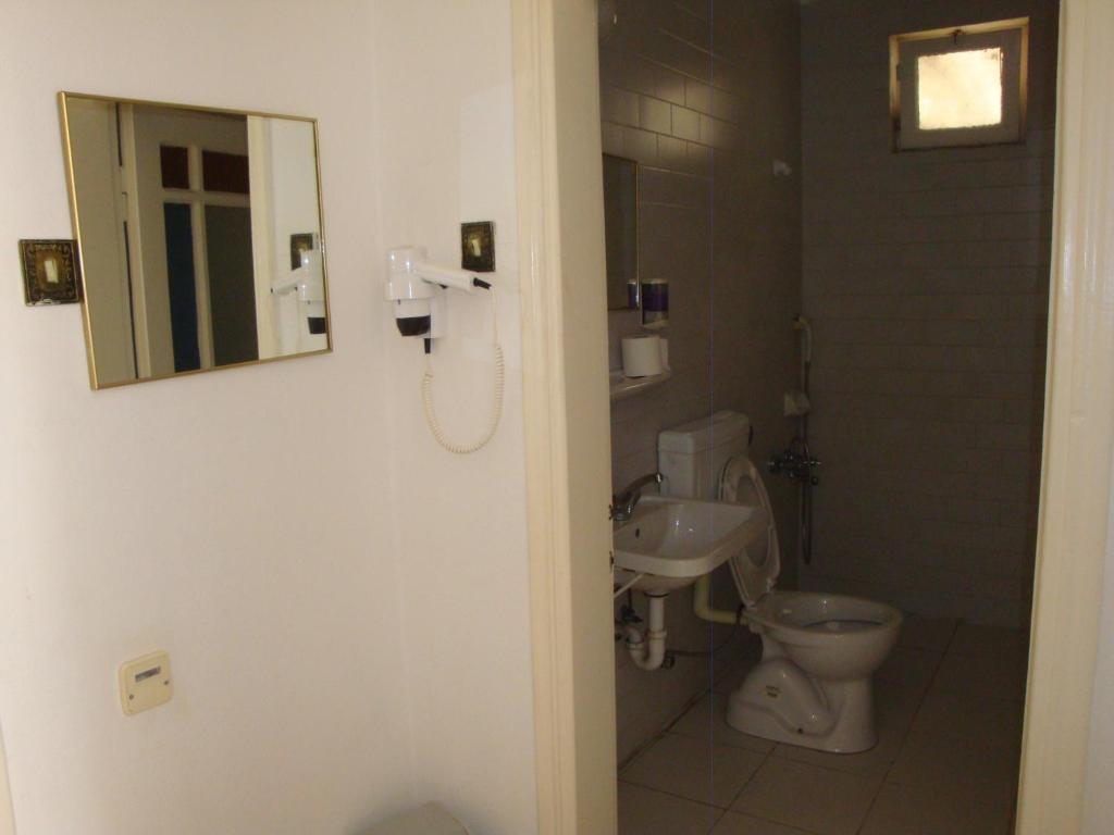 Koupelna v ubytování Hotel Anadolu