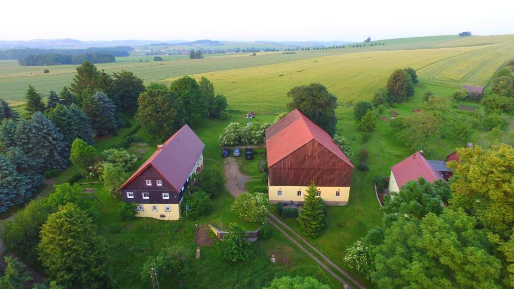 Naturlandskabet i nærheden af lejligheden