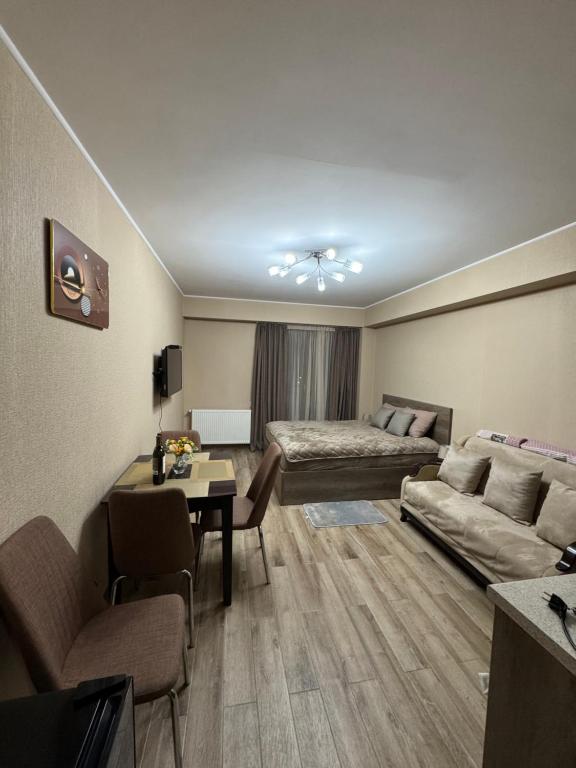 Posezení v ubytování Giorgi Apartment In New Gudauri - Block 3 - N315