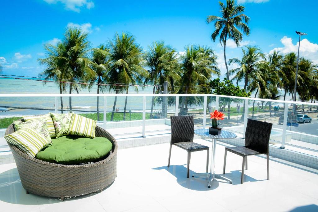 Uma varanda ou terraço em Val Atlantic Hotel