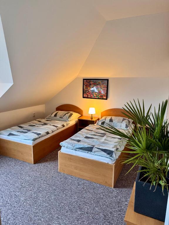 Voodi või voodid majutusasutuse JI Apartment toas