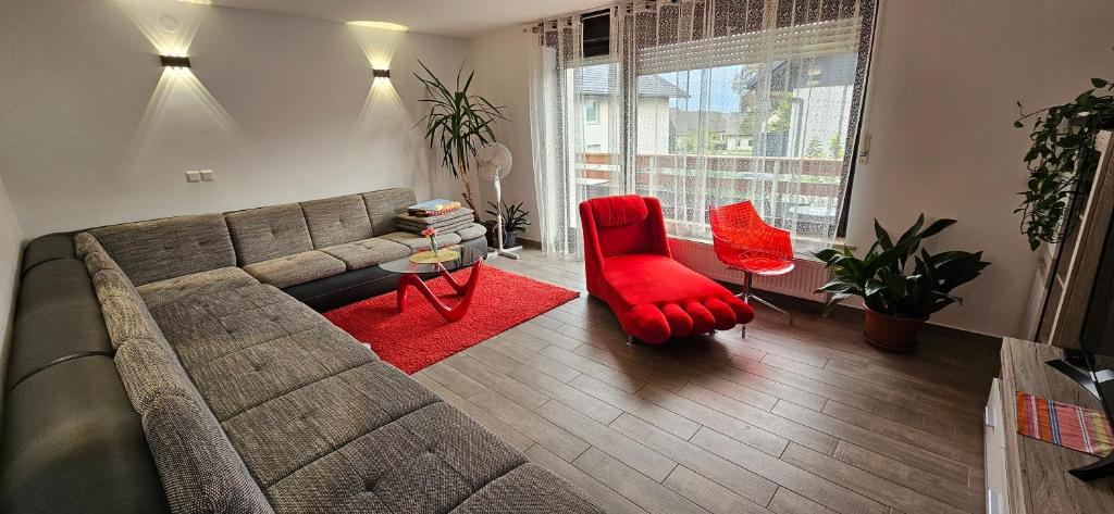 Posezení v ubytování Apartma AJJA