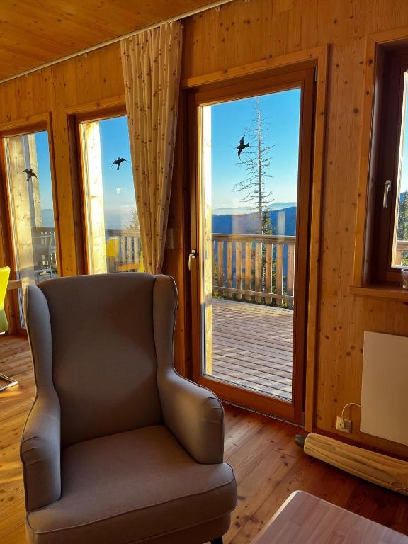 Posezení v ubytování Almchalet Villa Diana