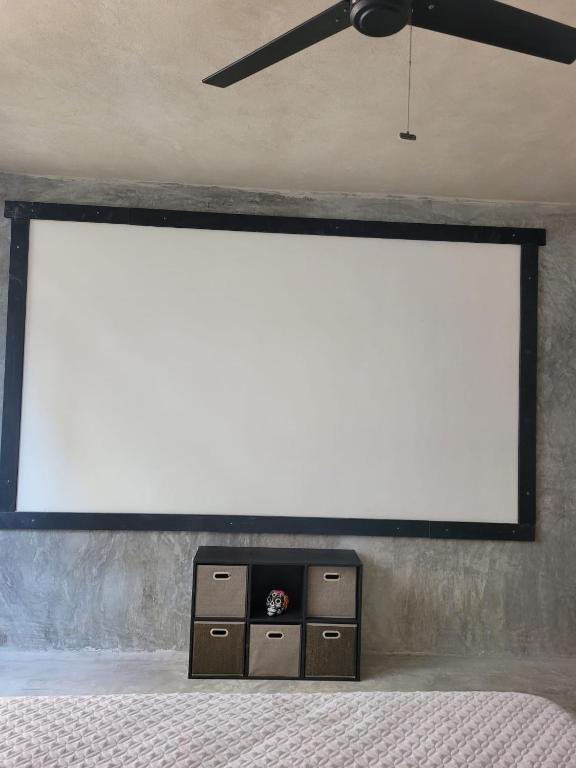 Postel nebo postele na pokoji v ubytování Puerto del Cielo