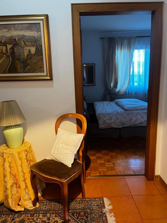 Postel nebo postele na pokoji v ubytování Al piccolo principe