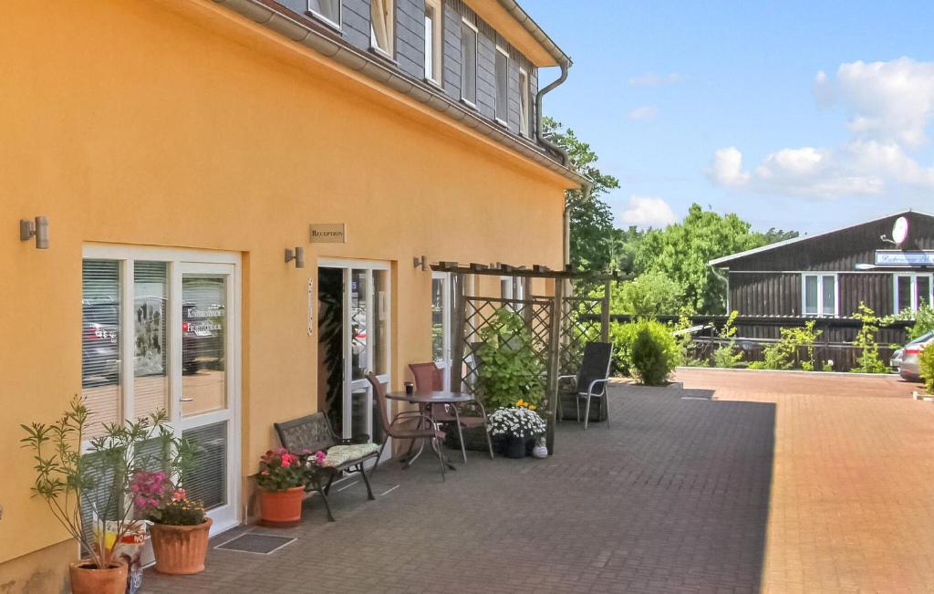 Μπαλκόνι ή βεράντα στο Ferienwohnung Rheinsberg