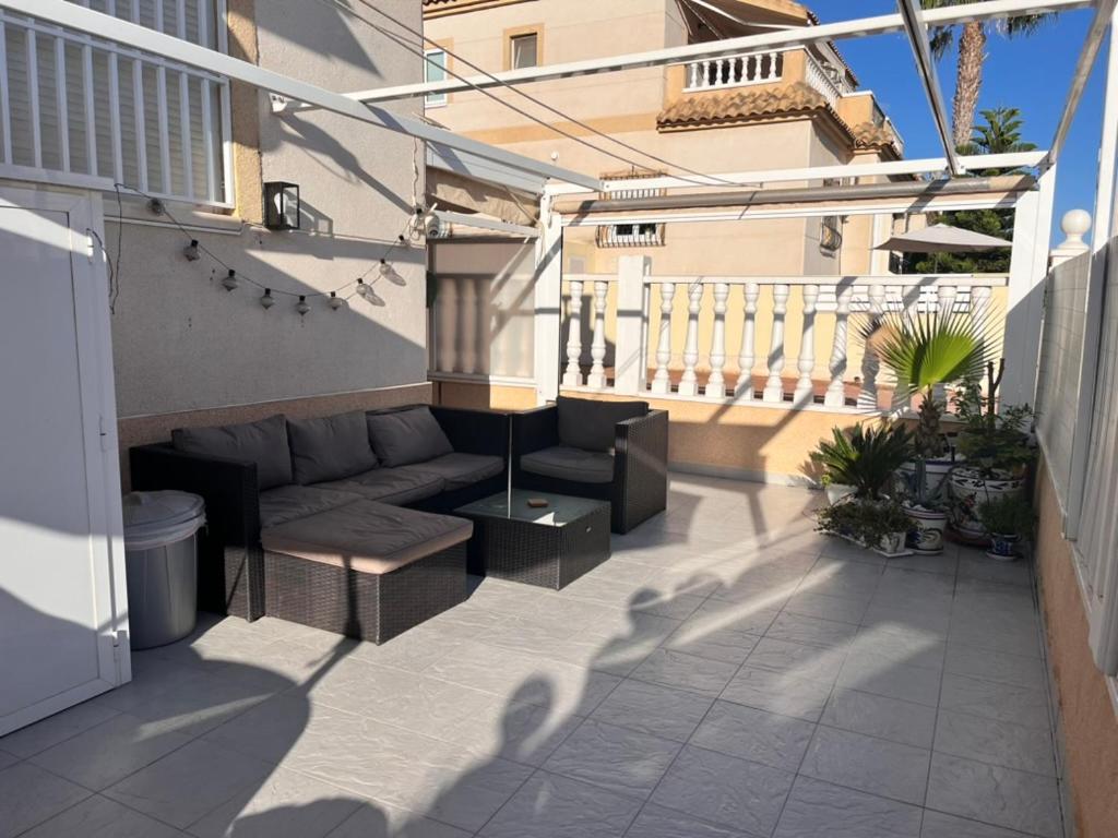 Balkón alebo terasa v ubytovaní Casa La Paz