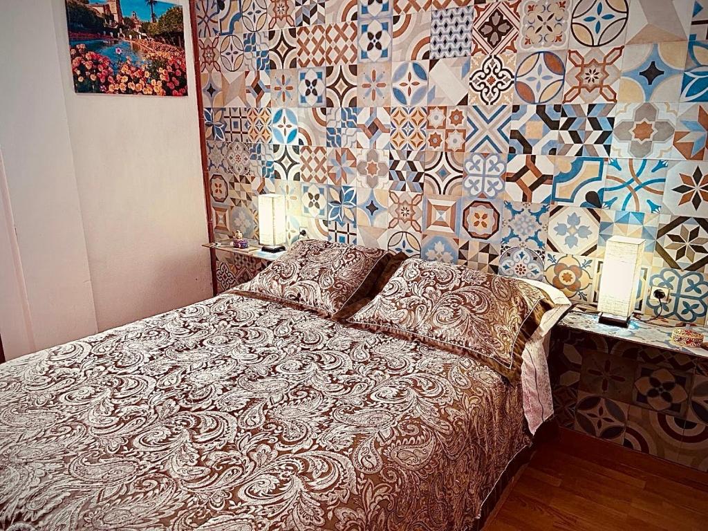 Postel nebo postele na pokoji v ubytování Apartamentos Ruz