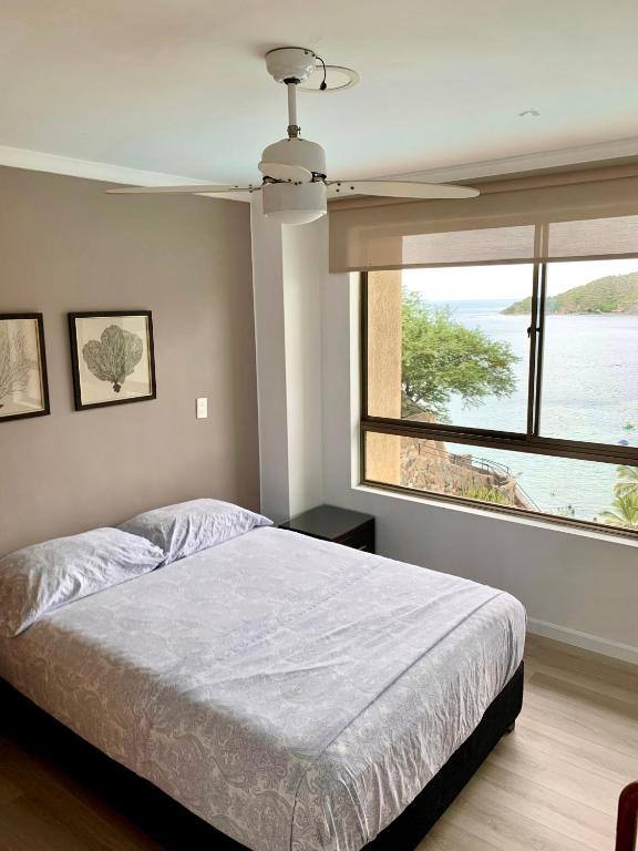 Espectacular vista a la playa el Rodadero - One-Bedroom Apartment