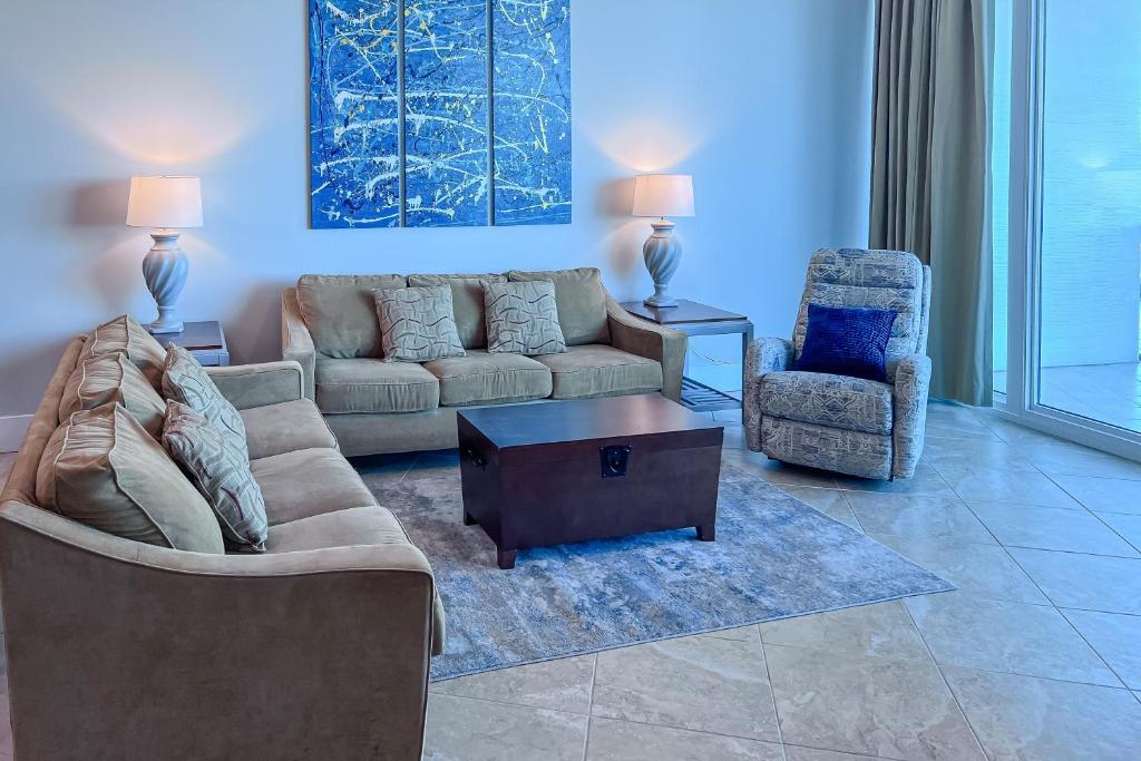 Χώρος καθιστικού στο Caribe C103