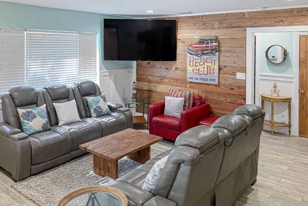 Posezení v ubytování Coral Kai