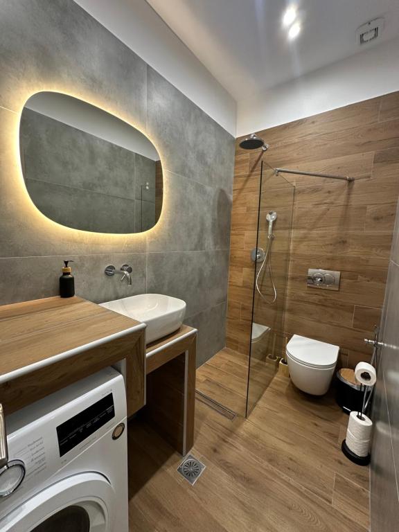 Koupelna v ubytování ΝΝ Delphi Loft
