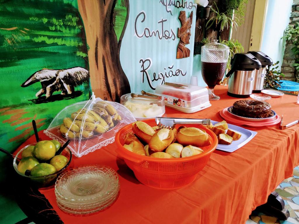 Comida in lodge ou em algum lugar perto