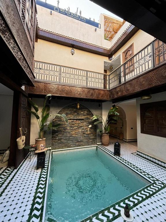 Bazén v ubytování RIAD KS & SPA nebo v jeho okolí