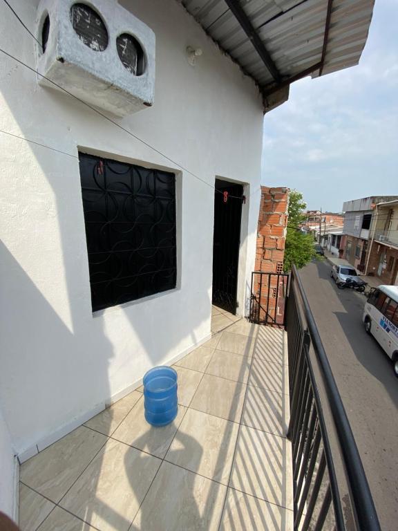 Balkón nebo terasa v ubytování Apartamento
