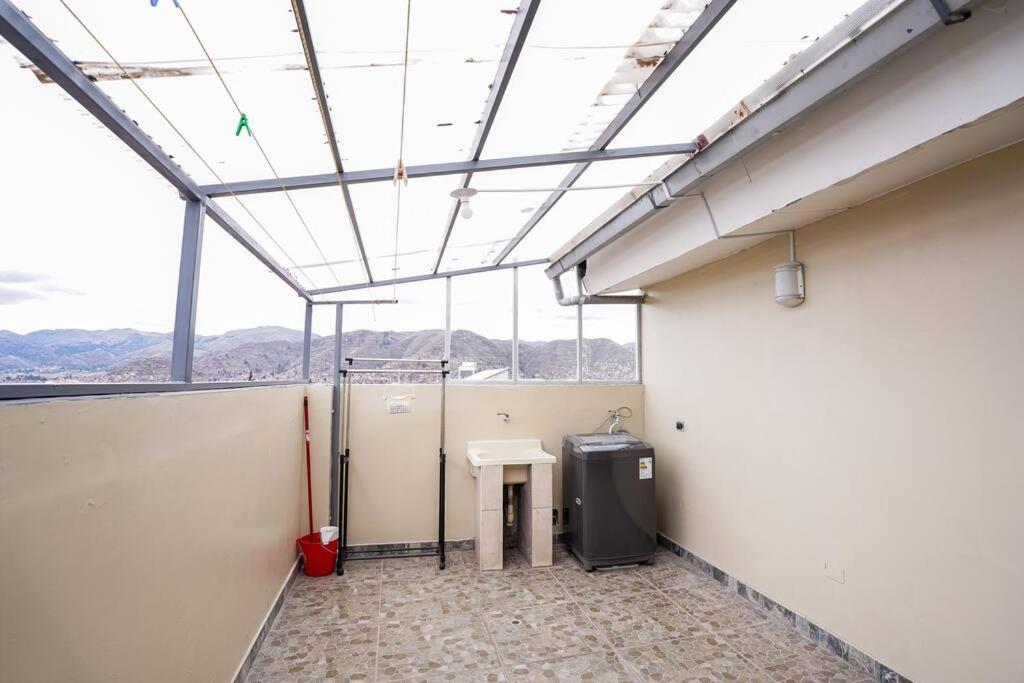 Nespecifikovaný výhled na hory nebo výhled na hory při pohledu z apartmánu