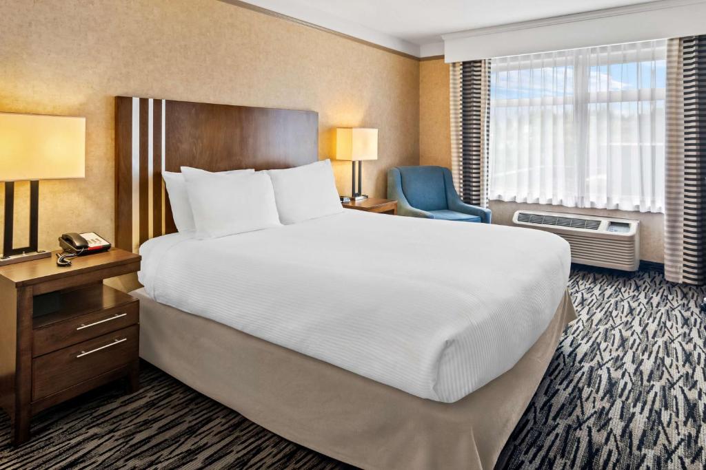 Postel nebo postele na pokoji v ubytování Best Western Plus Pitt Meadows Inn & Suites