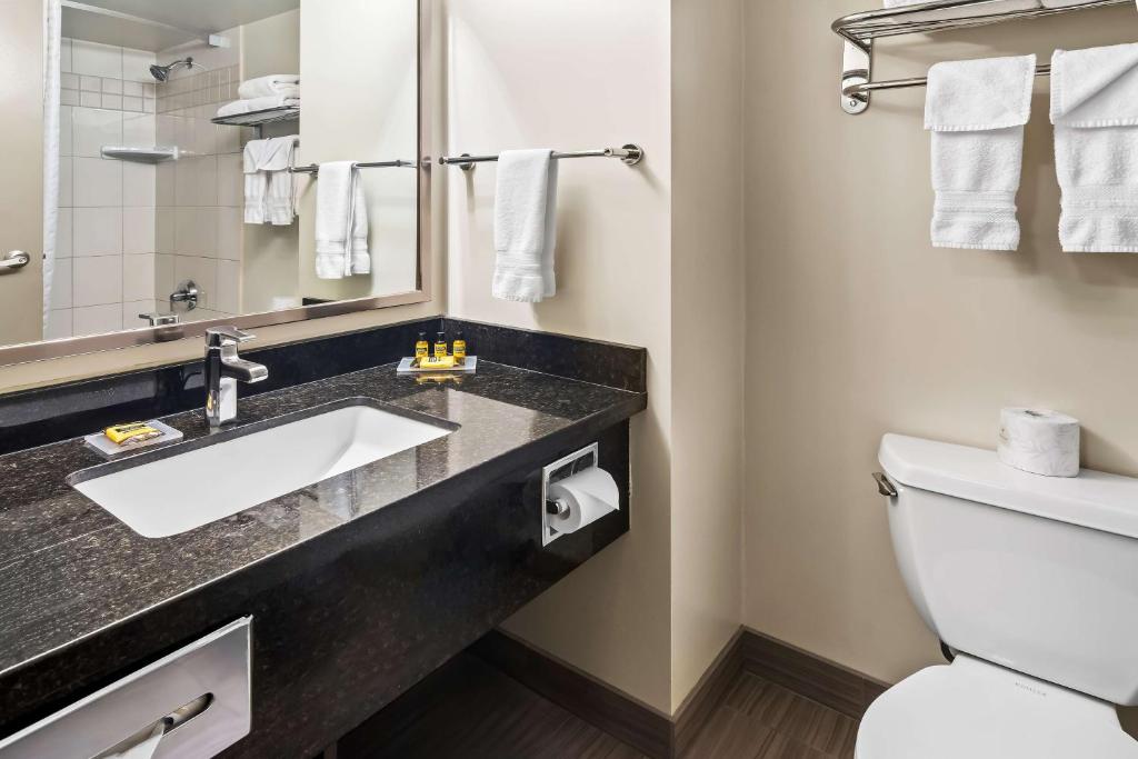 Koupelna v ubytování Best Western Plus Pitt Meadows Inn & Suites
